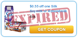 $0.55 off one Silk Soymilk or Almondmilk