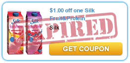 $1.00 off one Silk Fruit&Protein