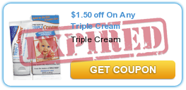 $1.50 off On Any Triple Cream