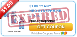 $1.00 off ANY NEO-SYNEPHRINE PRODUCT