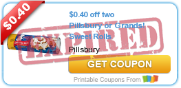 $0.40 off two Pillsbury or Grands! Sweet Rolls