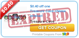 $0.40 off one Treasure Cave cheese product