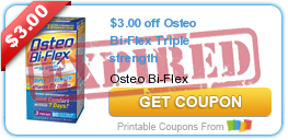 $3.00 off Osteo Bi-Flex Triple strength