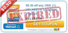 $0.50 off any ONE (1) VELVEETA Shredded Product