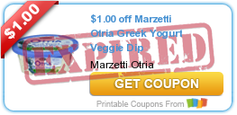 $1.00 off Marzetti Otria Greek Yogurt Veggie Dip