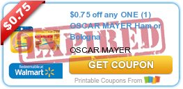 $0.75 off any ONE (1) OSCAR MAYER Ham or Bologna