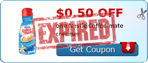 $0.50 off one Nestle Coffee-mate creamer