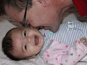 Uncle Jimmy and our adorable great niece!