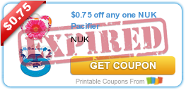 $0.75 off any one NUK Pacifier