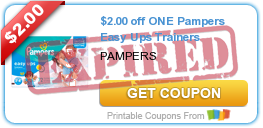 $2.00 off ONE Pampers Easy Ups Trainers