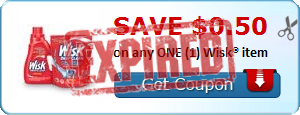 SAVE $0.50 on any ONE (1) Wisk® item