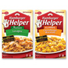 80¢ off when you buy FOUR any flavor Hamburger Helper®, Tuna Helper® OR Chicken Helper® Home Cooked Skillet Meals