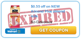 $0.55 off on NEW Almond Plus almond milk