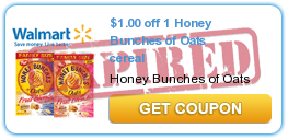 $1.00 off 1 Honey Bunches of Oats cereal