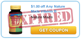 $1.00 off Any Nature Made Vitamin B