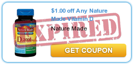 $1.00 off Any Nature Made Vitamin D