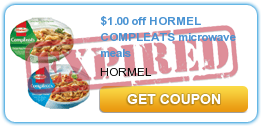 $1.00 off HORMEL COMPLEATS microwave meals