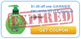 $1.00 off one GARNIER FRUCTIS STYLE product