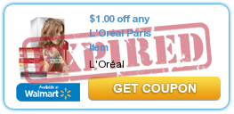 $1.00 off any L'Oréal Paris Item