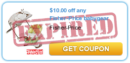 $10.00 off any Fisher-Price babygear