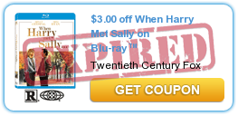 $3.00 off When Harry Met Sally on Blu-ray™