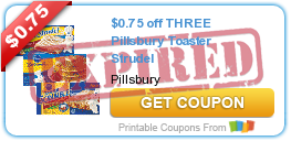 $0.75 off THREE Pillsbury Toaster Strudel