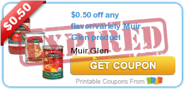 $0.50 off any flavor/variety Muir Glen product