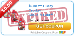 $0.50 off 1 Betty Crocker Shake-N-Pour™ Desserts