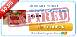 $0.55 off HORMEL NATURAL CHOICE meat