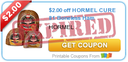 $2.00 off HORMEL CURE 81 Boneless Ham