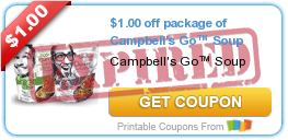 $1.00 off package of Campbell's Go™ Soup