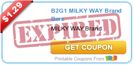 B2G1 MILKY WAY Brand Bars