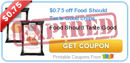 $0.75 off Food Should Taste Good chips