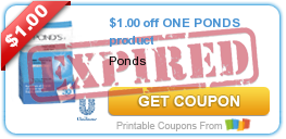 $1.00 off ONE PONDS product