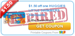 $1.50 off one HUGGIES LITTLE SWIMMERS Swimpants