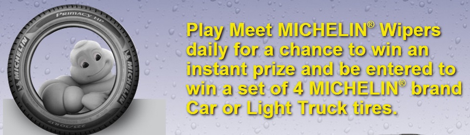 Michelin tire giveaway sweepstakes