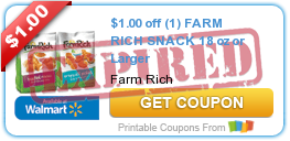 $1.00 off (1) FARM RICH SNACK 18 oz or Larger