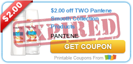 $2.00 off TWO Pantene Smooth Collection Products