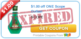 $1.00 off ONE Scope Outlast