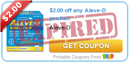 $2.00 off any Aleve-D product