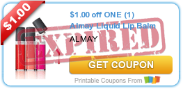 $1.00 off ONE (1) Almay Liquid Lip Balm