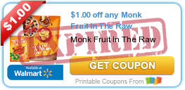 $1.00 off any Monk Fruit In The Raw