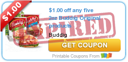 $1.00 off any five 2oz Buddig Original products