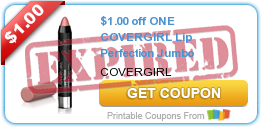 $1.00 off ONE COVERGIRL Lip Perfection Jumbo Gloss