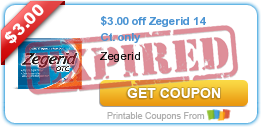 $3.00 off Zegerid 14 Ct. only