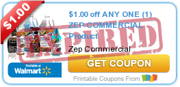 $1.00 off ANY ONE (1) ZEP COMMERCIAL Product