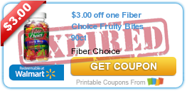 $3.00 off one Fiber Choice Fruity Bites 90ct