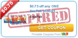 $0.75 off any ONE SeaPak product