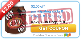 $2.00 off participating soda & 2 bags Mars candy