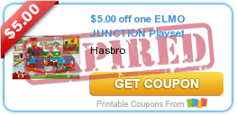 $5.00 off one ELMO JUNCTION Playset